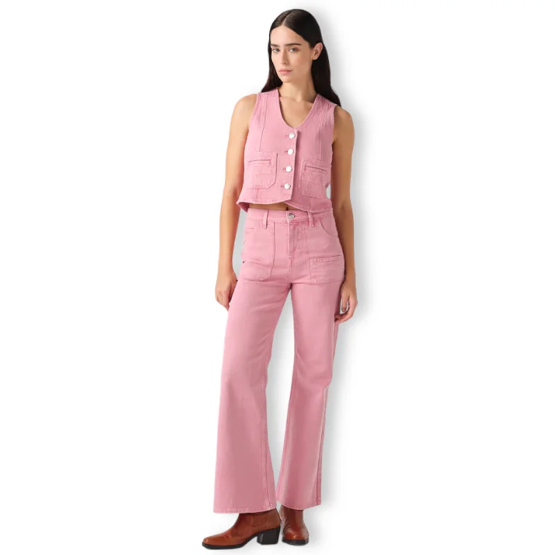 seventy + mochi Queenie Jean Powder Pink