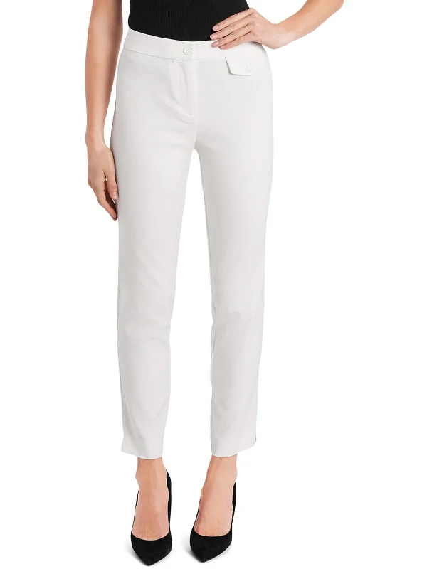 Womens Slim Leg Office Dress Pants