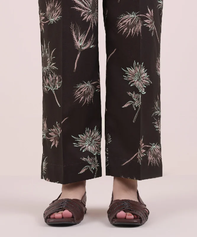 Printed Cotton Viscose Pants