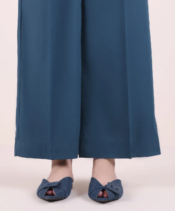 Solid Cotton Viscose Culottes