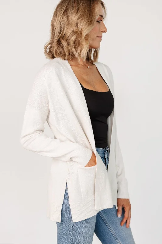 Bennett Pocket Cardigan | Ivory