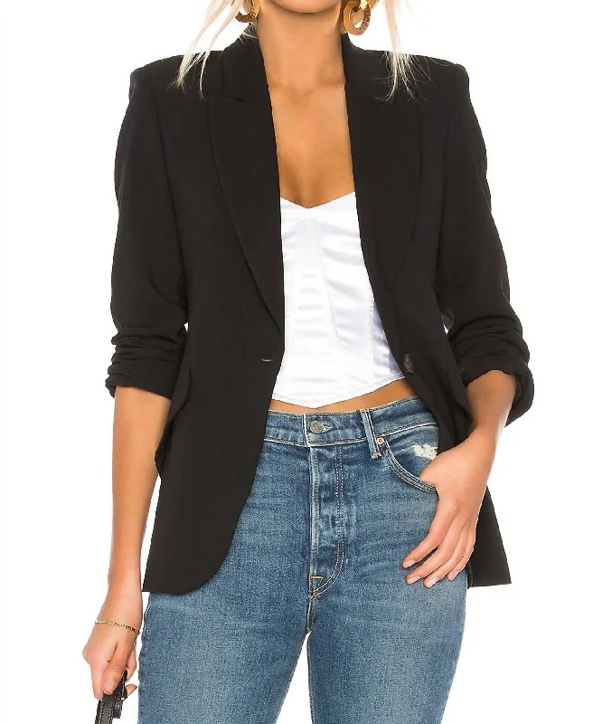 Chamberlain Blazer In Black