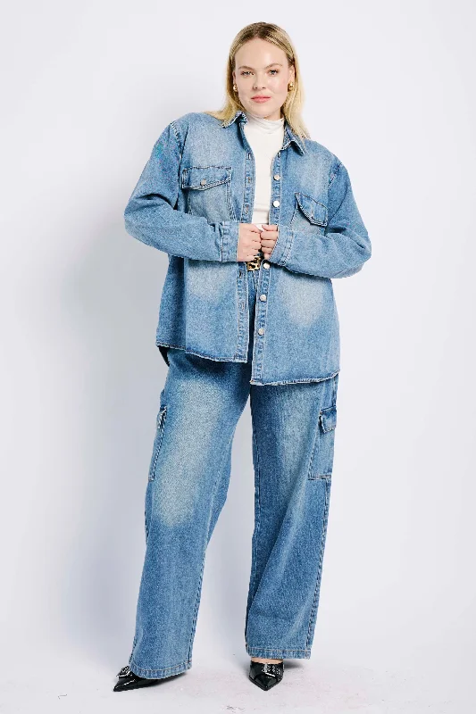 Denim Shacket