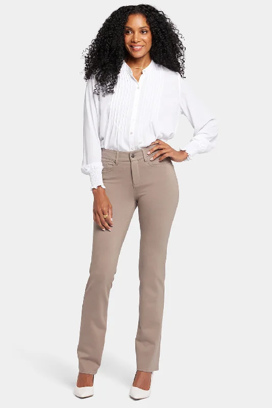 Marilyn Straight Pants - Saddlewood