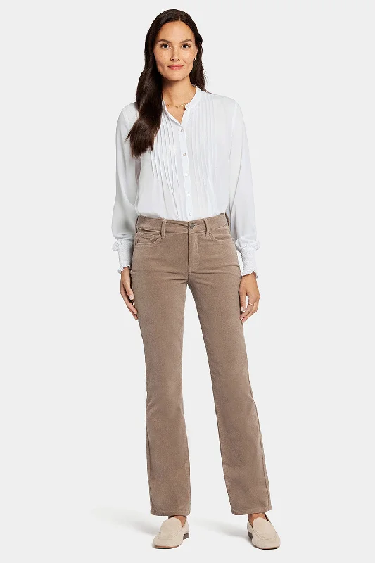 Marilyn Straight Pants - Saddlewood