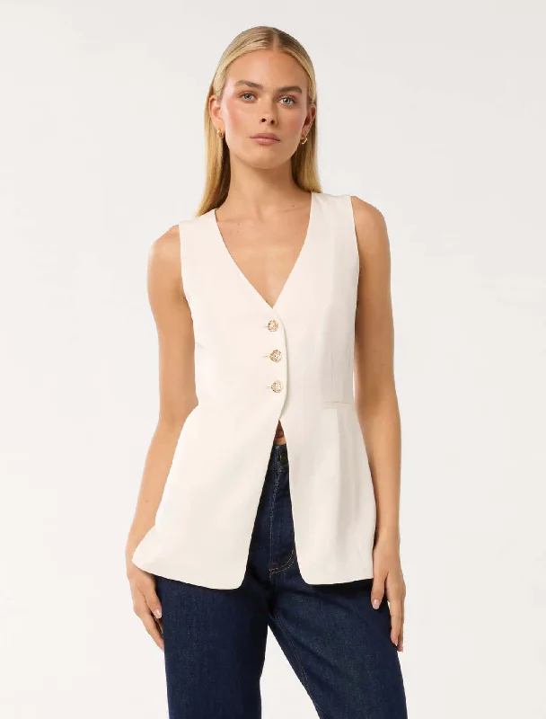 Mimi Longline Waistcoat