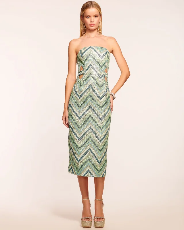 Clare Cutout Midi Dress